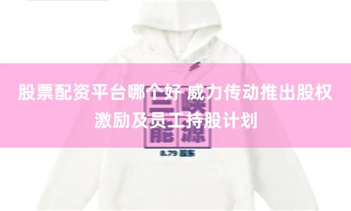 股票配资平台哪个好 威力传动推出股权激励及员工持股计划